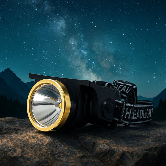 Rechargeable Solar LED Head lamp