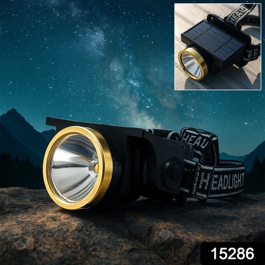 Rechargeable Solar LED Head lamp
