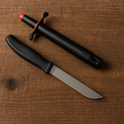Premium Kitchen Knife with Gas Lighter Combo Set – 2